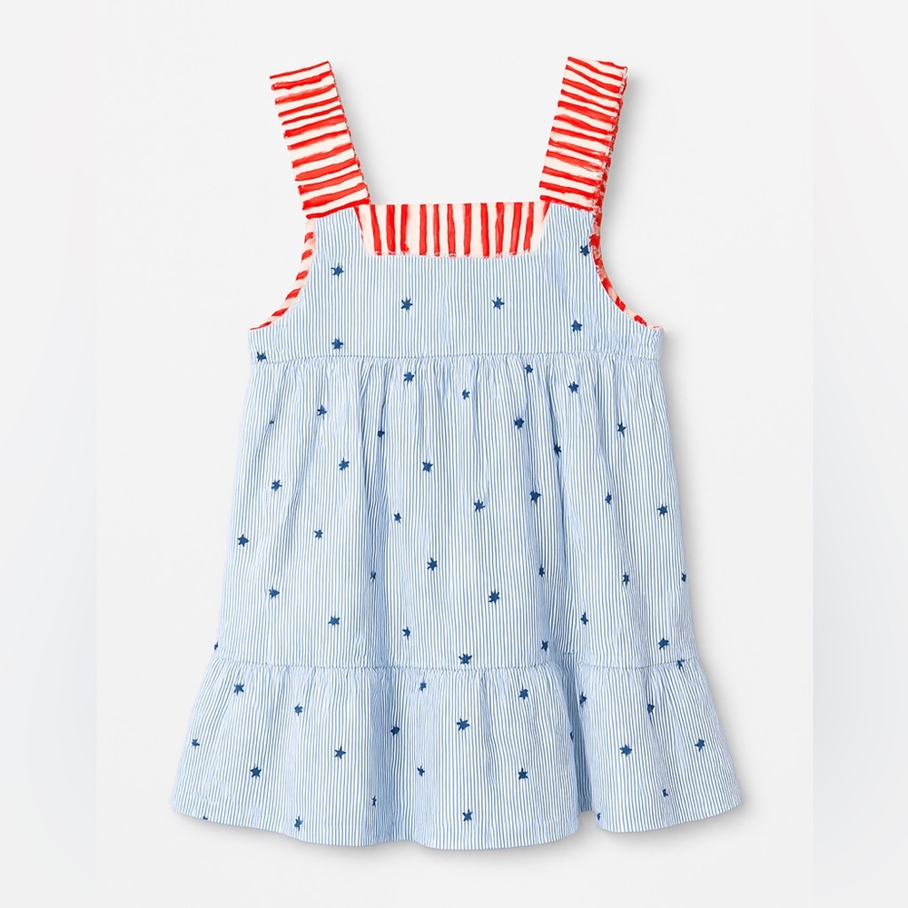 Cat & Jack Red and Blue Dress